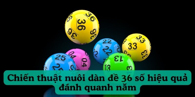 Mẹo chơi dàn đề 36 số hiệu quả từ những lô thủ chuyên nghiệp